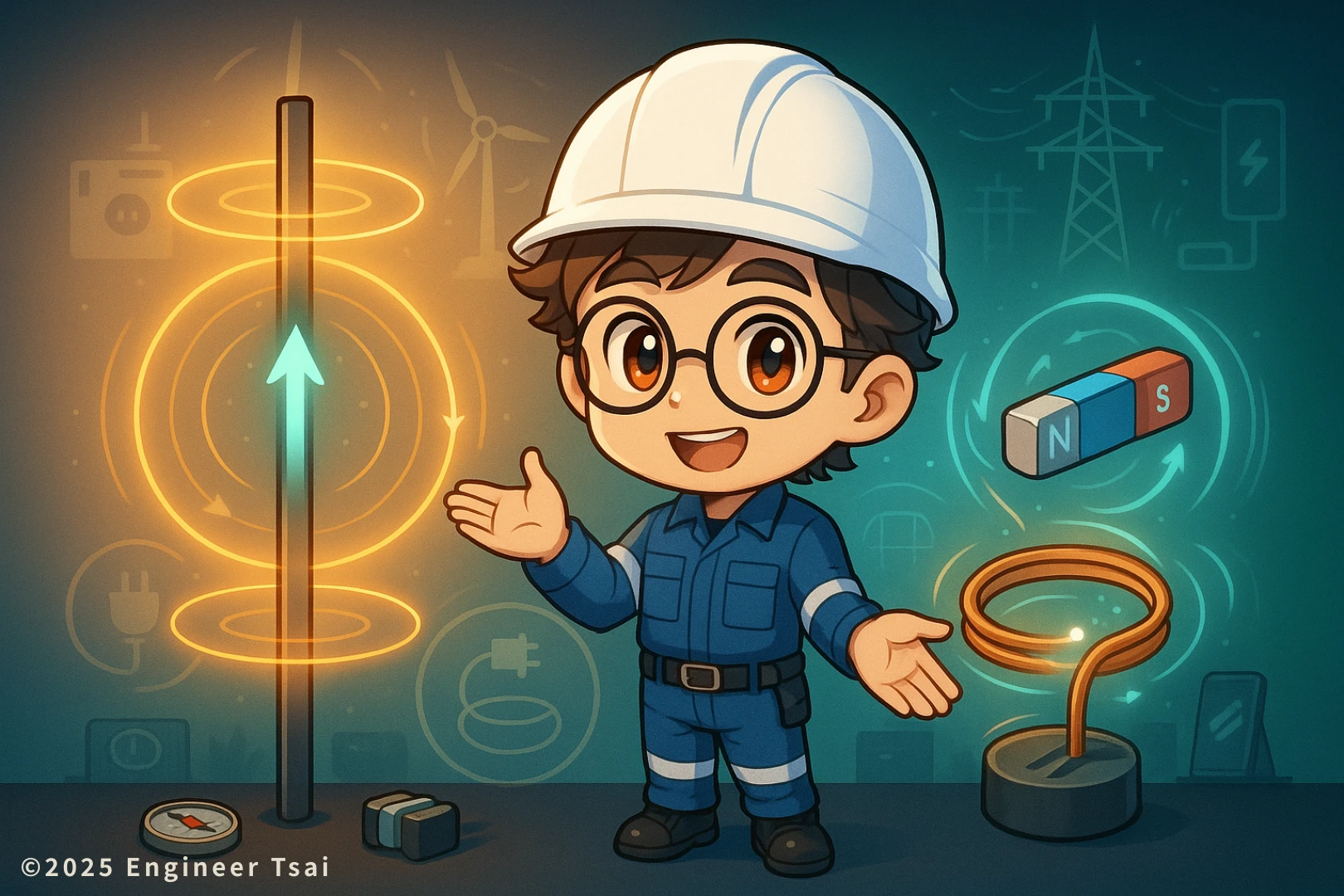 磁場 與電流的互動關係：電磁學的核心原理