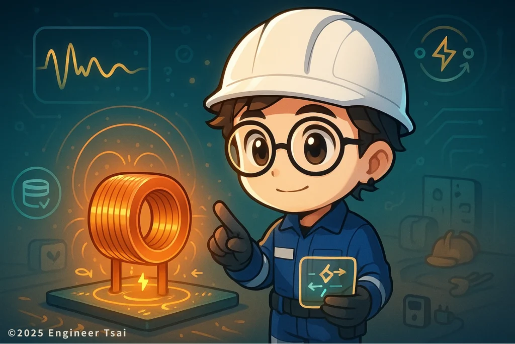 Engineer Tsai講解什麼是電感