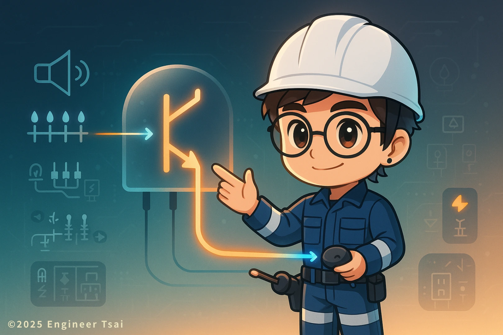 什麼是三極管？用生活例子搞懂電流放大與電子開關