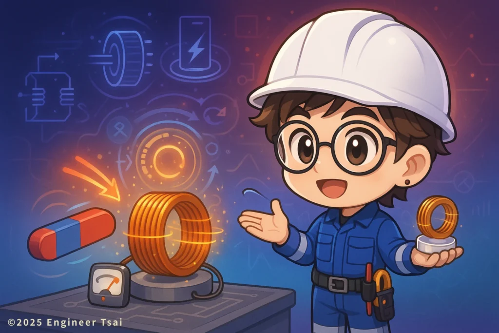 Engineer Tsai講解電磁感應