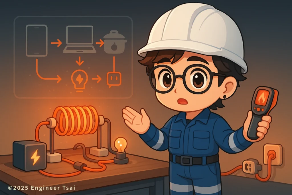 Joule heating effect – why current makes electronics hot