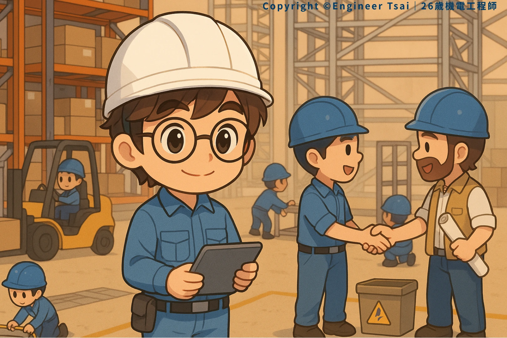 智慧倉儲建設 現場工程師的一天