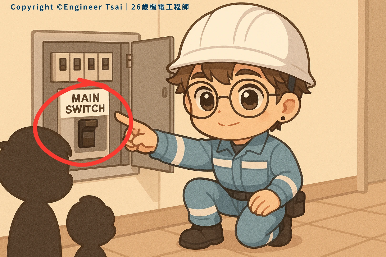 總開關 怎麼關？學會安全斷電的第一步