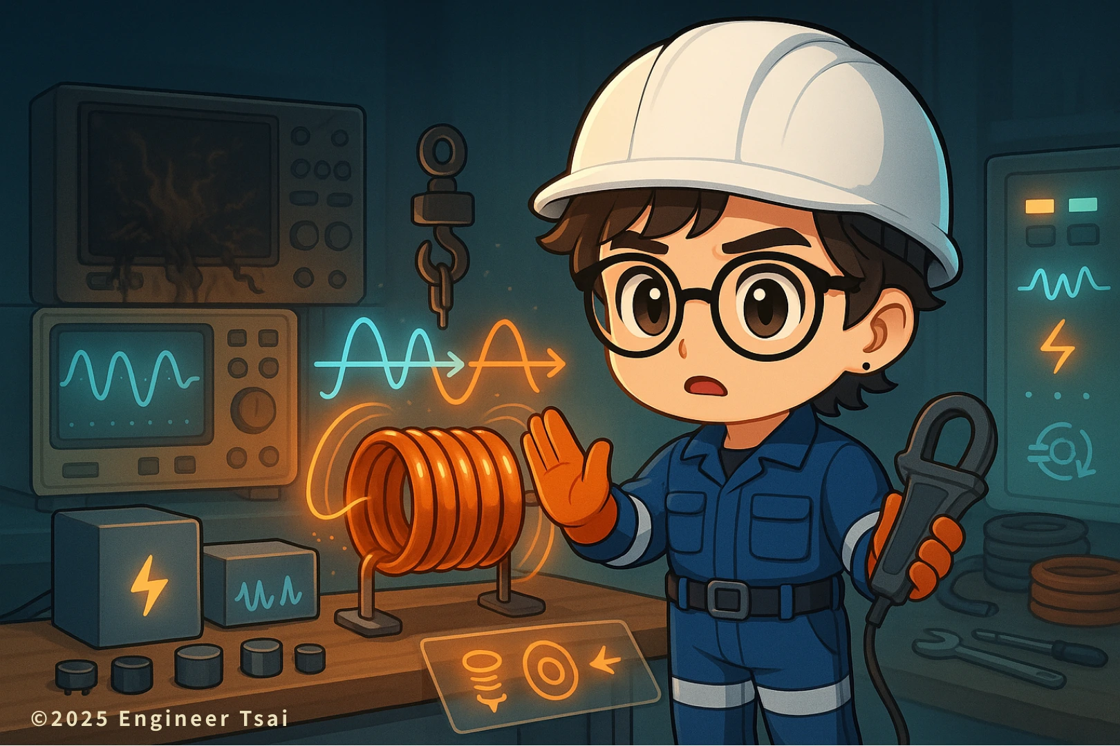 Inductors in AC Circuits: Inductive Reactance, Resonance, and Real-World Examples