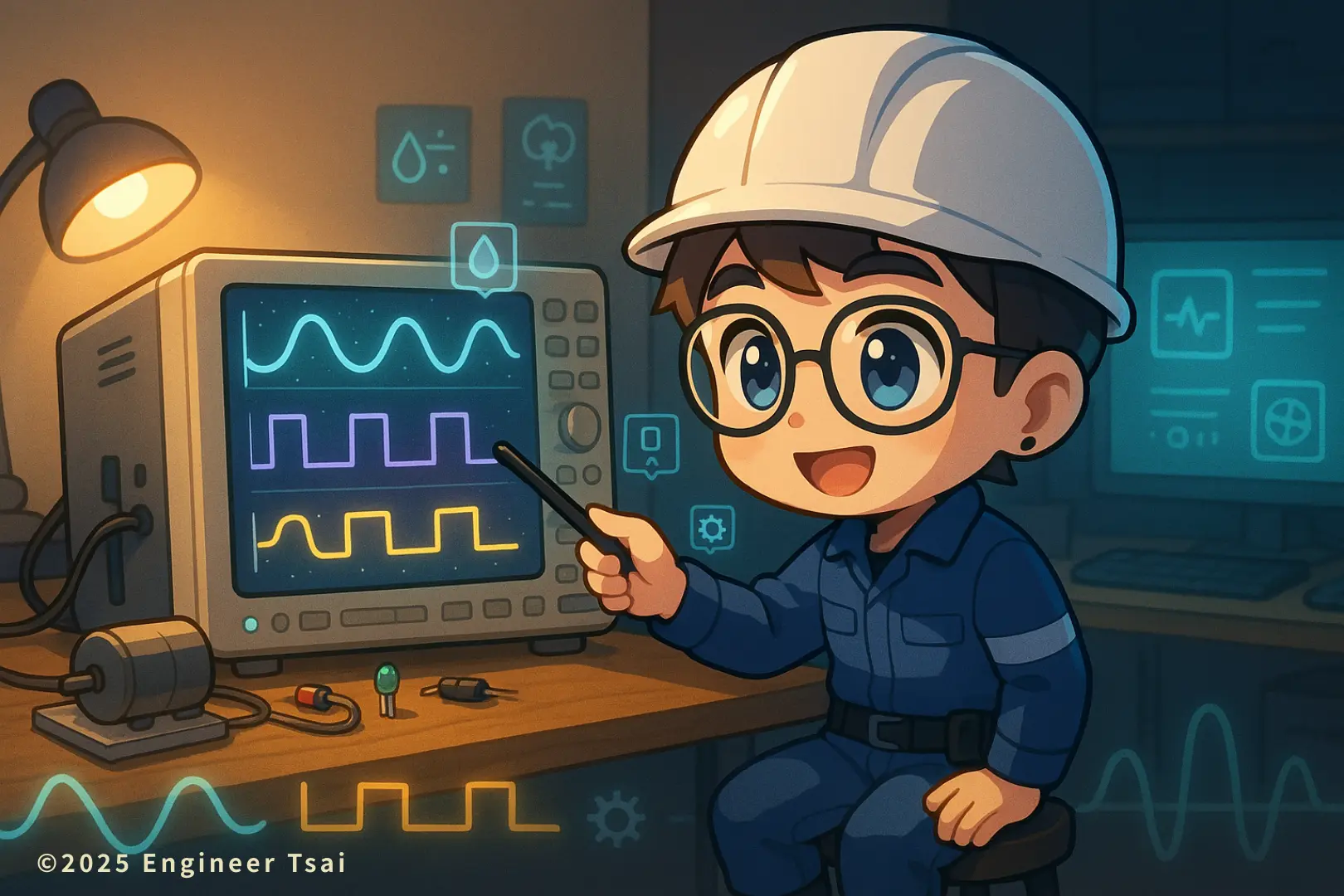 什麼是 波形 ？正弦波、方波與鋸齒波的差別