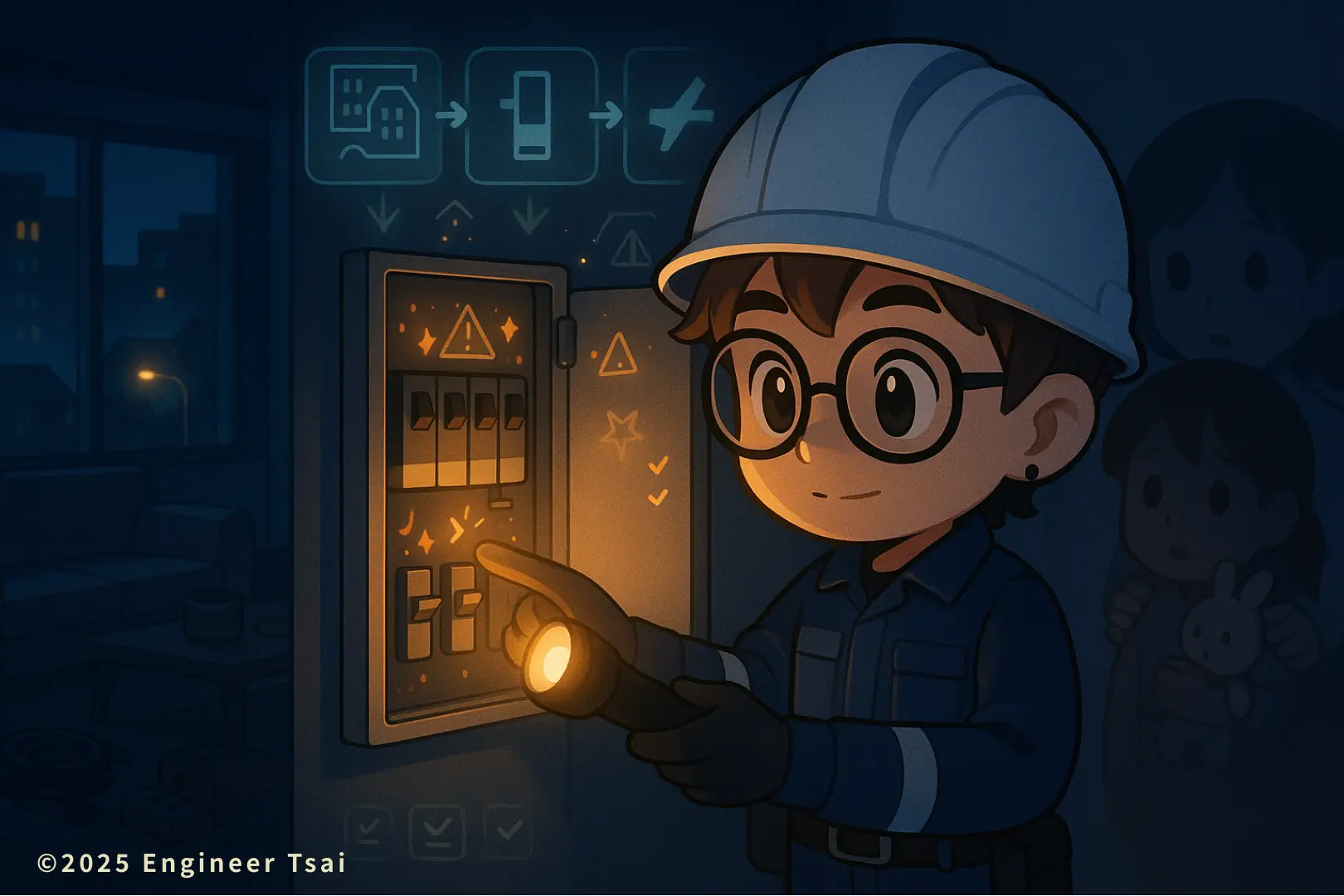 家裡跳電怎麼辦？一套你自己也能操作的自檢流程