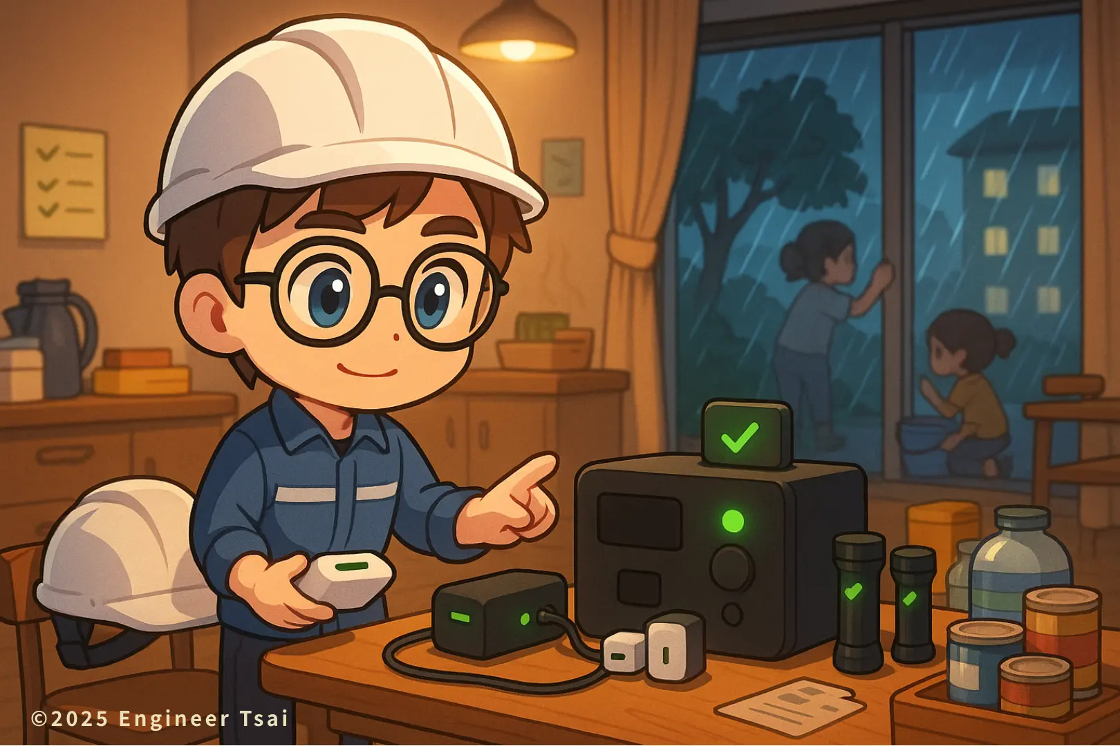 颱風 天如何準備？家庭防災檢查重點一次看懂