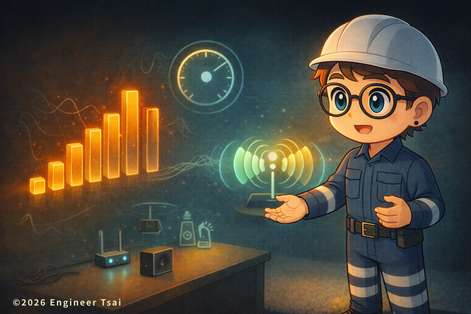 分貝 dB/dBm/dBi 是什麼？3 個關鍵一次搞懂比值、絕對功率與天線增益