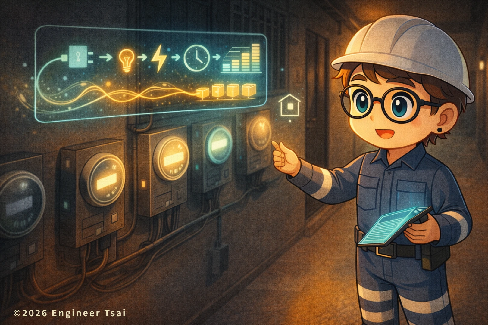 電表度數是什麼？用 5 個例子看懂 1 度電（kWh）怎麼算（冷氣／熱水器／除濕機）