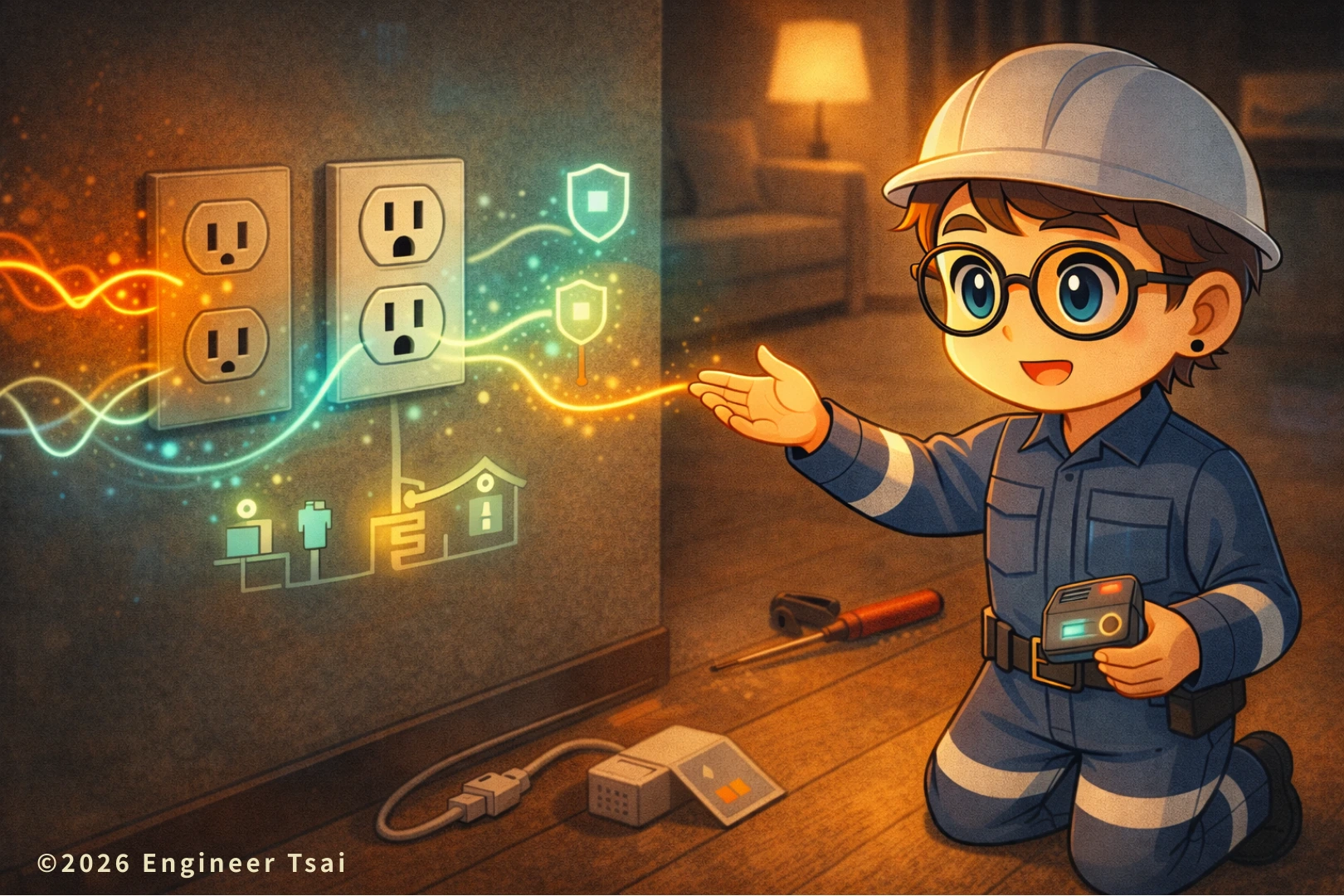 插座孔位 接地怎麼看？3 分鐘搞懂中性線、地線差在哪（避免接錯）