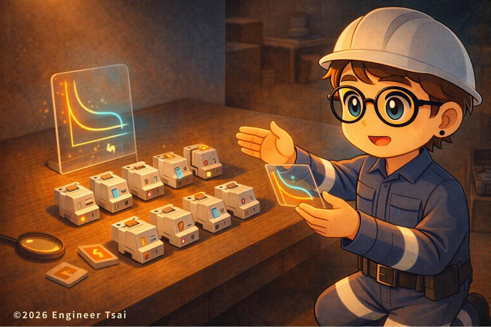 斷路器標示速讀：3 秒速懂 20A / C 曲線代表什麼（別再亂換安培）