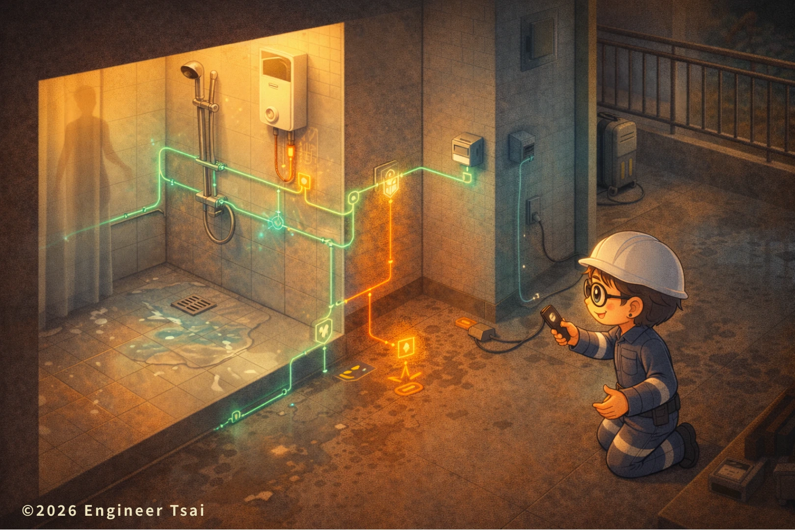 接地 vs 等電位：3 個浴室／戶外一定要懂的用電安全重點