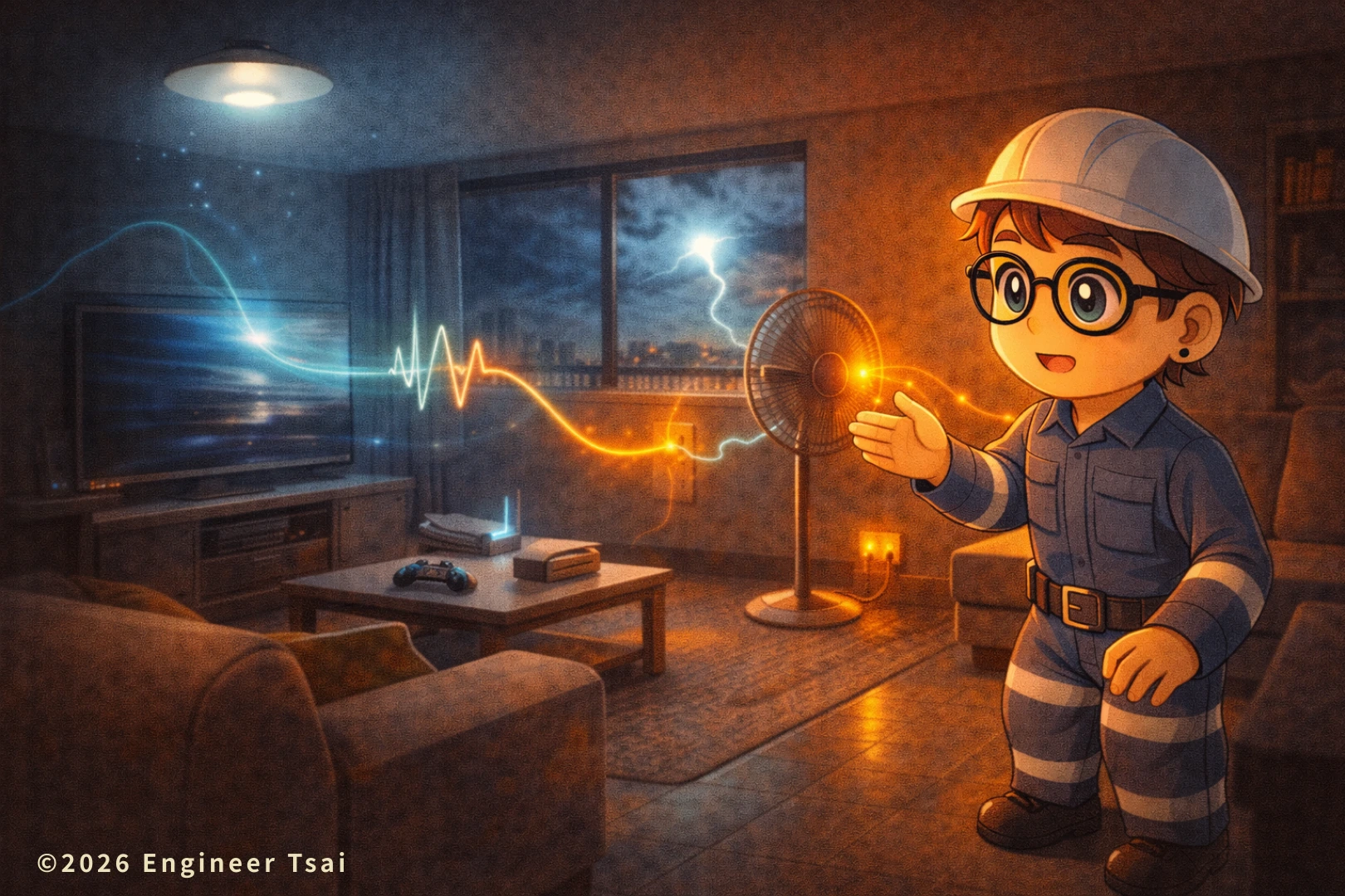 Voltage Sag vs Swell vs Surge: 7 Signs Your Lights Flicker or Router Reboots