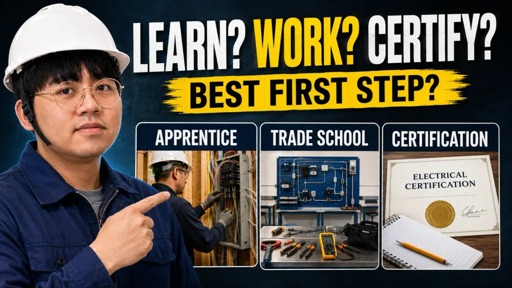 Office job to electrician: six electrical career paths in the U.S.