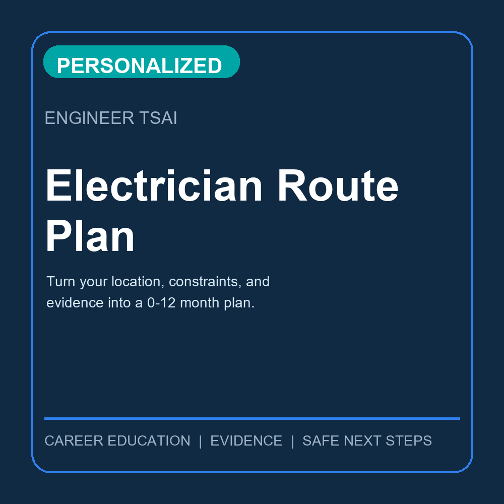 Electrician Route Plan cover